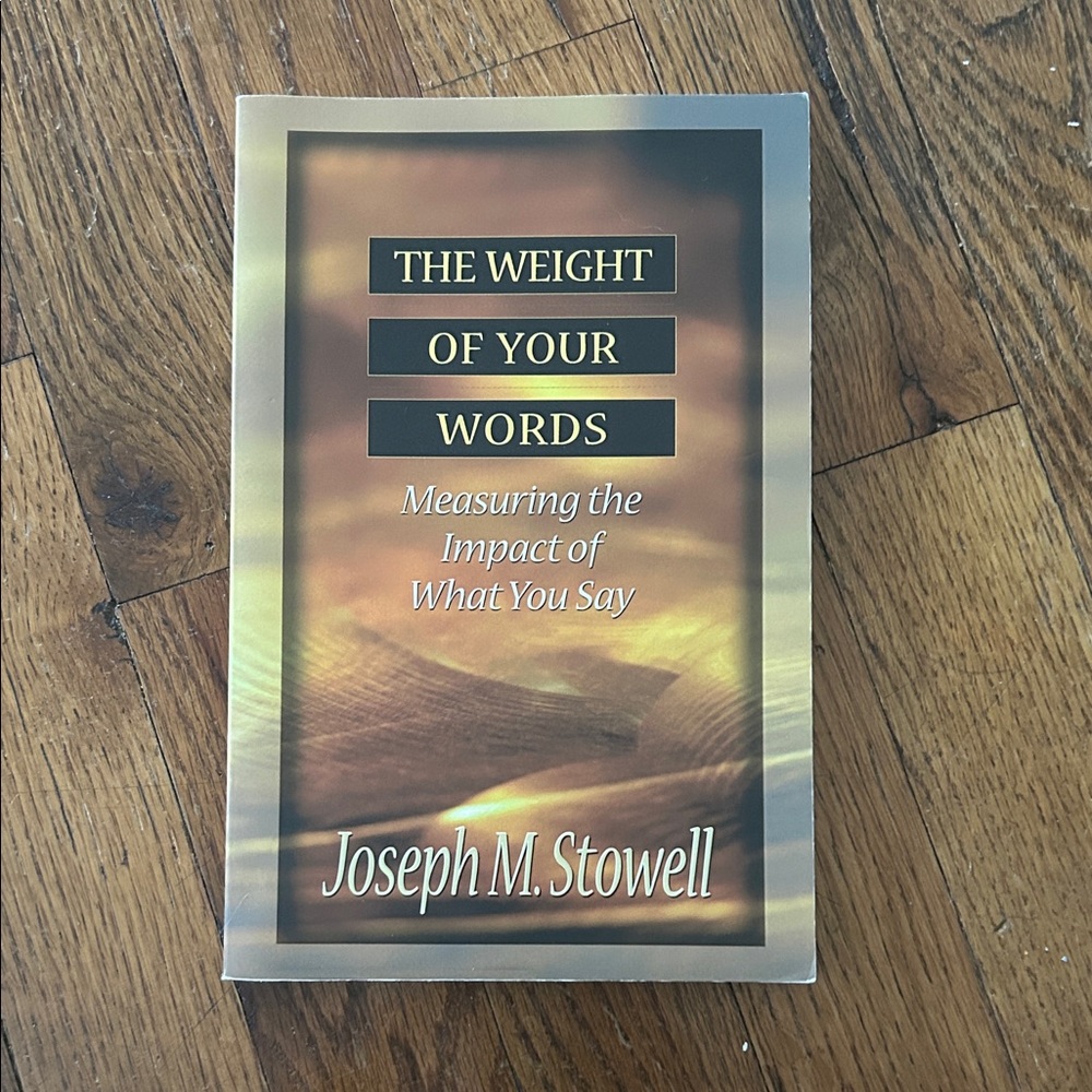 The Weight of Your Words' Coffee Table Book